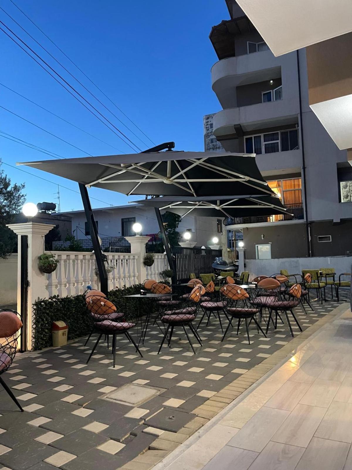 Hotel Vila Dedej Durrës Exterior foto